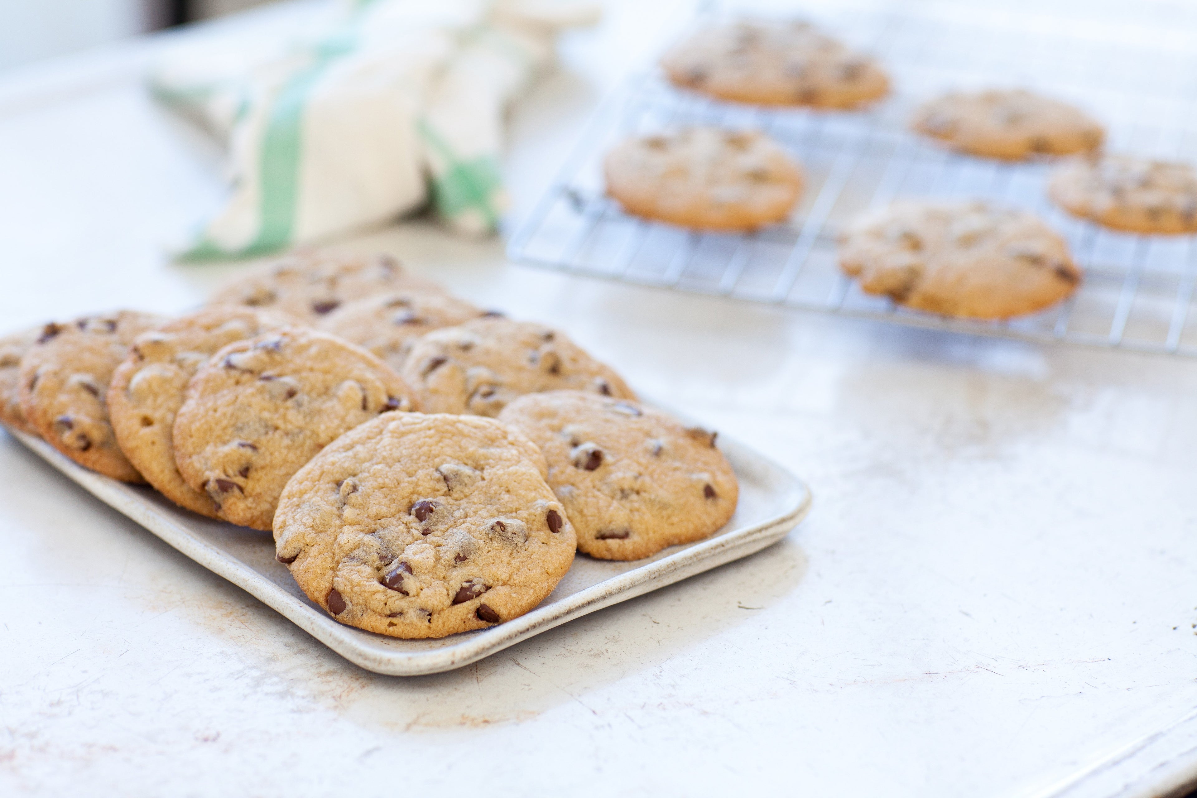 Brown Butter & Rye Chocolate Chip Cookies by Edd Kimber